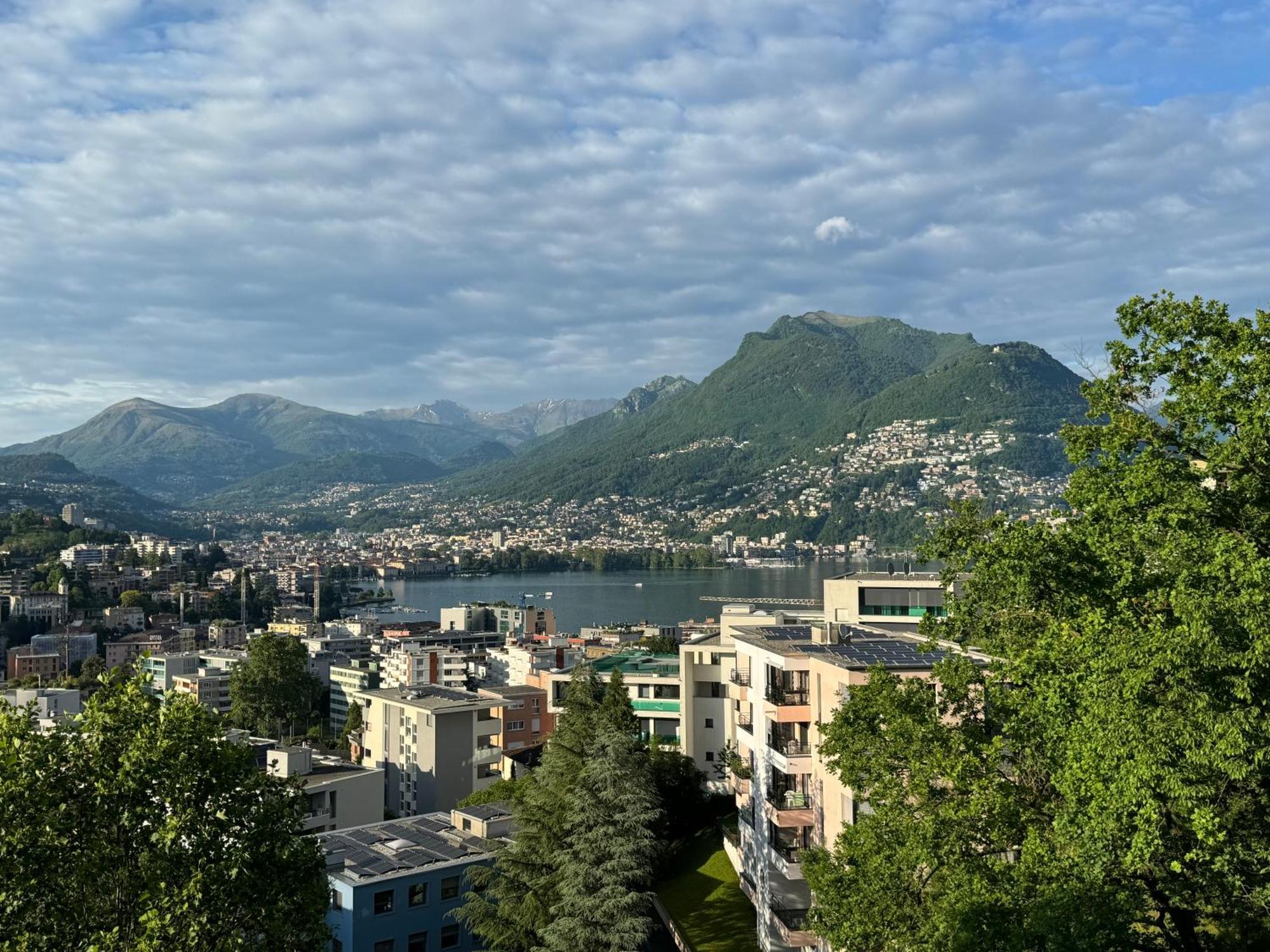 Panorama Suite In Lugano - Pazzallo Парадизо Екстериор снимка