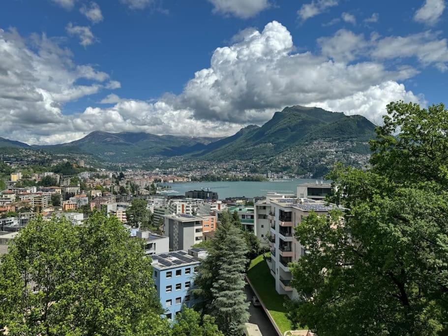 Panorama Suite In Lugano - Pazzallo Парадизо Екстериор снимка
